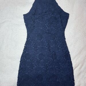 Lulu's Halter Floral Dress